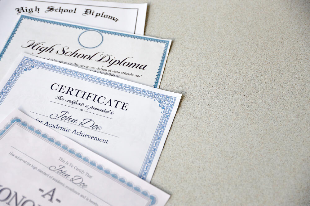 Certification